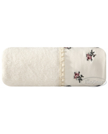 Ręcznik kąpielowy, łazienkowy NANCY Eurofirany Krem