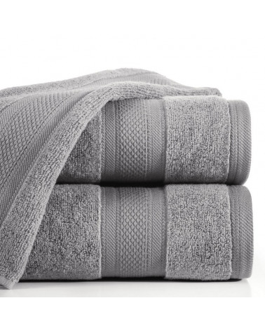 Ręcznik 70x140 MODERN frotte 350g/m2 Eurofirany Stalowy