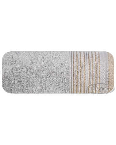 Ręcznik łazienkowy ELLEN Eurofirany sreb+złoty