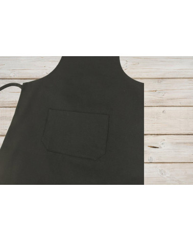 Fartuch kuchenny czarny  Fartuch kuchenny czarny