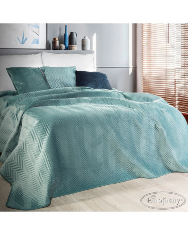 Narzuta na łóżko 220x240 SOFIA Eurofirany Mięta