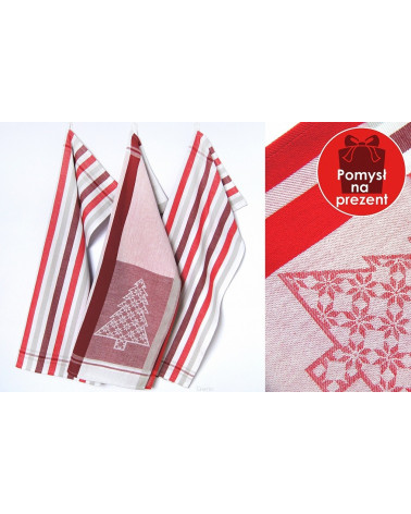 Ściereczki kuchenne 50x70 zestaw 3 szt. Xmas Greno  Ściereczki kuchenne 50x70 zestaw 3 szt. Xmas Greno