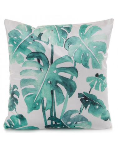 Poszewka dekoracyjna FLORINA/6 45x45 Eurofirany Welur monstera