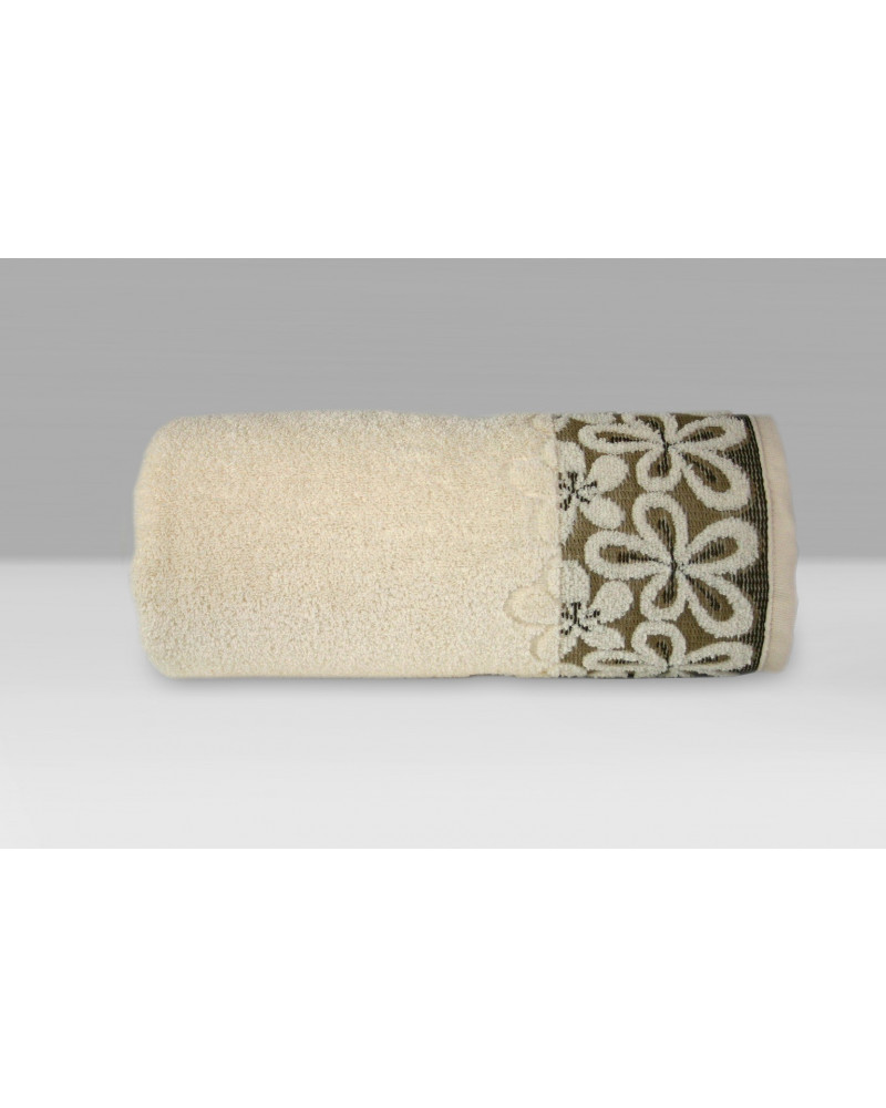 Ręcznik bawełniany 30x50 BELLA GRENO Krem Ręcznik bawełniany 30x50 BELLA GRENO Krem