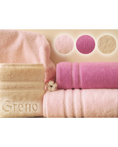 Ręcznik bawełniany 50x90 SILK TOUCH Greno Różany 