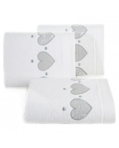 Ręcznik AGA design91, dwa rozmiary biały