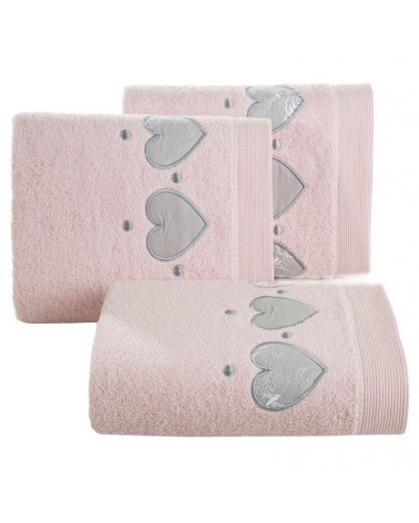 Ręcznik AGA design91, dwa rozmiary pudrowy