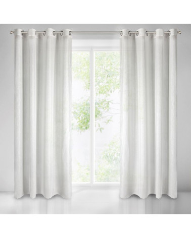 Firana, ozdoba okienna ELICIA 140x250 Eurofirany, Biały