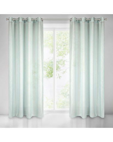 Firana, ozdoba okienna ELICIA 140x250 Eurofirany, Mięta