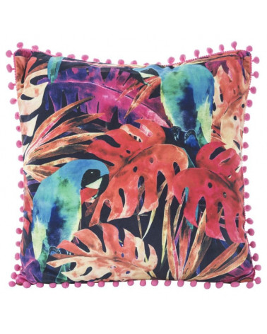 Poszewka dekoracyjna welurowa 45x45 TANITA Design 91 liście