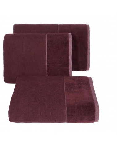 Ręcznik LUCY Eurofirany Bordo 100% Bawełna