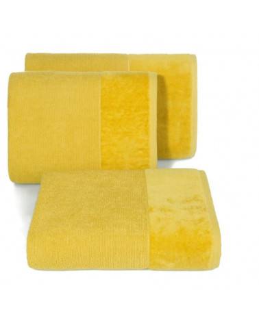 Ręcznik LUCY Eurofirany Musztardowy 100% Bawełna