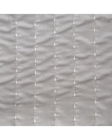 Narzuta na łóżko 220x240 KLAUDIA Eurofirany Popiel falbanka  