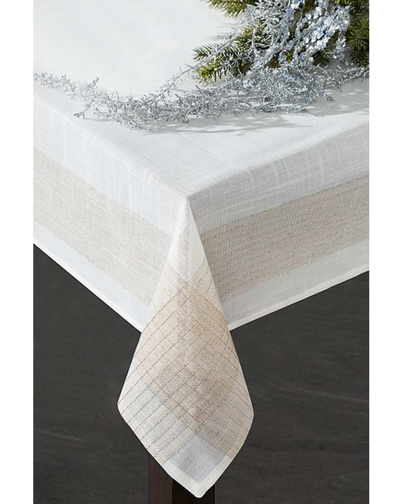 Obrus 150x280 SILVER/1 Eurofirany Obrus 150x220 SILVER/1 Eurofirany