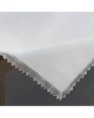 Obrus 85x85 ELIANA/2 Eurofirany gipiura  Obrus 85x85 ELIANA/2 Eurofirany gipiura