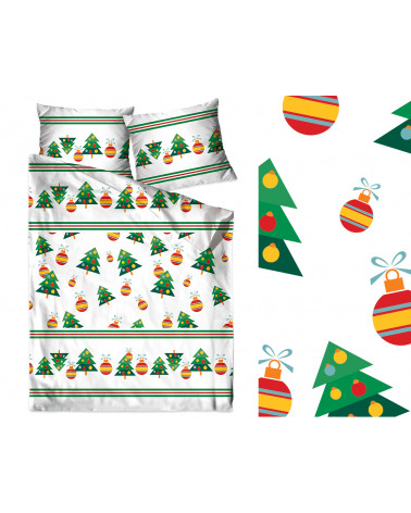 Pościel bawełniana 220x200 SCANDI CHIC GRENO 100% Bawełna  