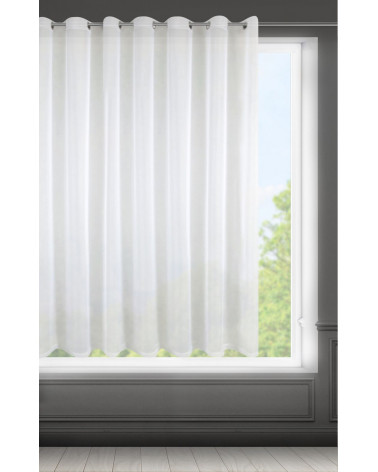 Firana gotowa krótka 400x150 LUCY Eurofirany Biała