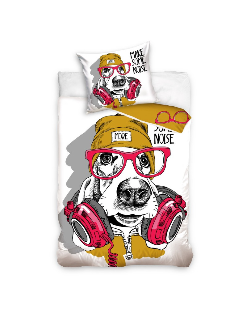 Pościel młodzieżowa 160x200 NL201025 100% Bawełna Carbotex Pościel młodzieżowa 160x200 NL201025 100% Bawełna Carbotex