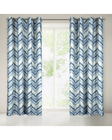 Zasłona gotowa 140x250 ANN Eurofirany Srebrny