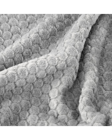 Koc 150x200 ZOE Eurofirany Srebrny  