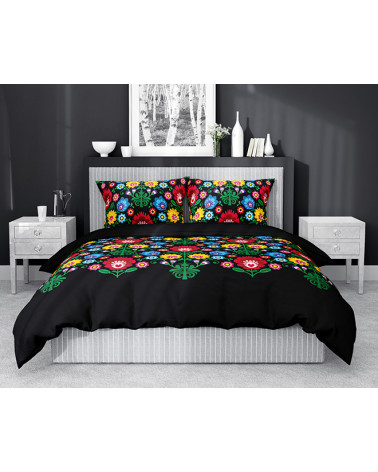 Pościel satynowa 140x200 Detexpol 3540A łowickie