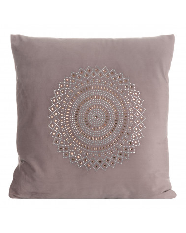 Poszewka dekoracyjna 45x45 ELIE Eurofirany puder+złoty