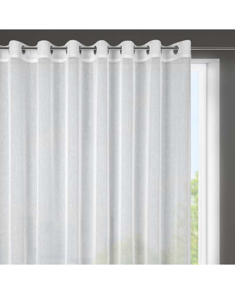 Firana gotowa krótka 400x145 SONIA Eurofirany Biała 