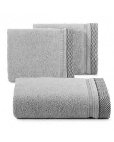 Ręcznik bawełniany KINGA Eurofirany Stal