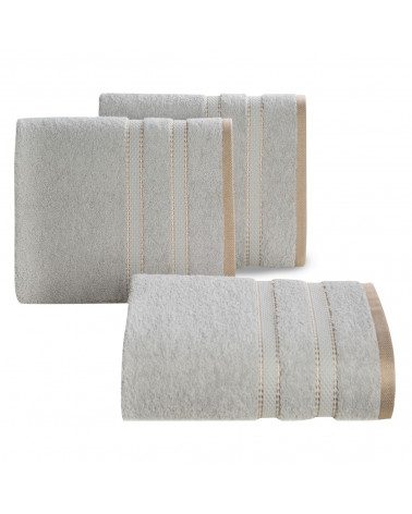 Ręcznik bawełniany KRISTI Eurofirany Srebrny