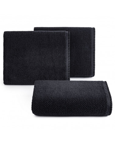 Ręcznik bawełniany MABEL Eurofirany Czarny