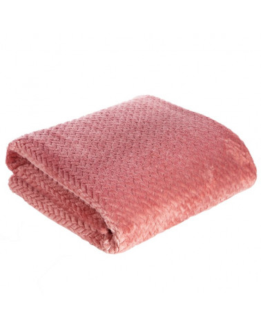 Koc narzuta 150x200 CINDY3 design 91 Różowy  