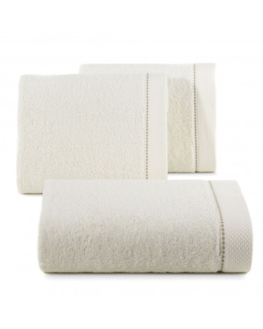 Ręcznik bawełniany 100x150 DAISY Eurofirany Kremowa