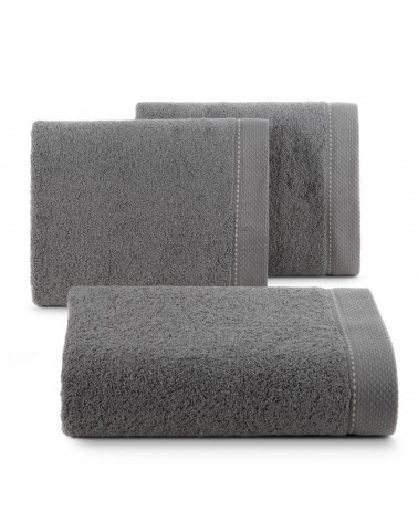 Ręcznik bawełniany 100x150 DAISY Eurofirany Stalowy