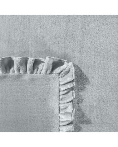 Koc 150x200 DOLLY Eurofirany Srebrny 