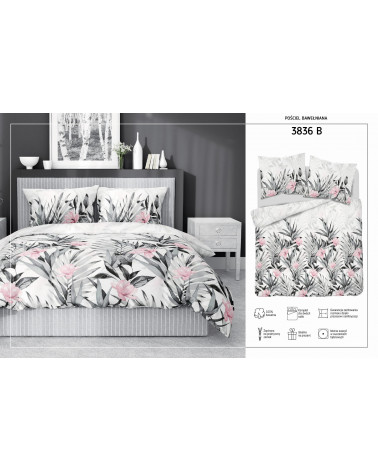 Pościel bawełniana 160x200 Detexpol 3836B 