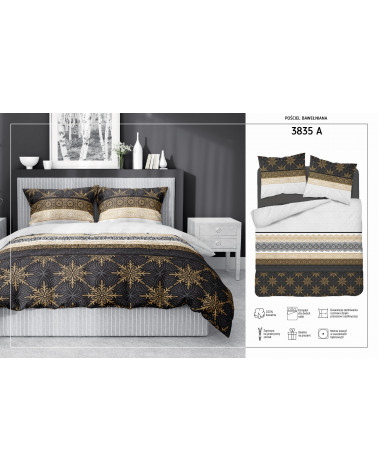 Pościel bawełniana 160x200 Detexpol 3835A 