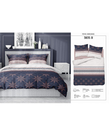 Pościel bawełniana 220x200 Detexpol 3835B 