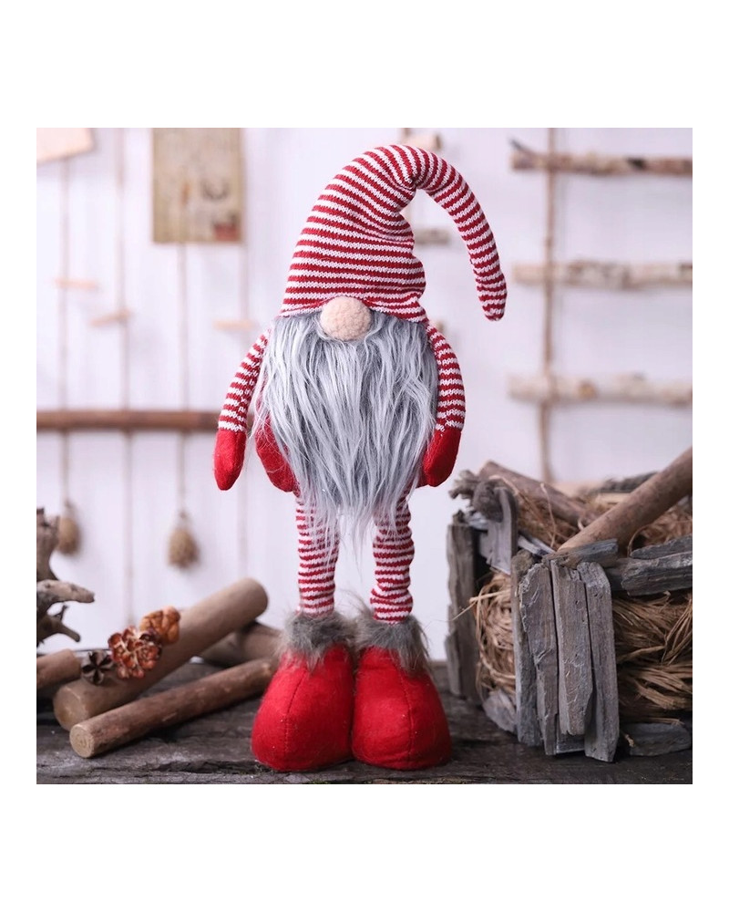 Skrzat krasnal gnom świąteczny rozsuwany teleskopowy Skrzat krasnal gnom świąteczny rozsuwany teleskopowy