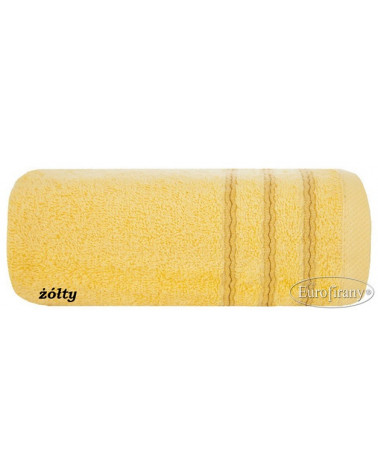 Ręcznik bawełniany 50x90 BELOTEX Eurofirany żółty  