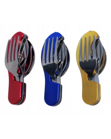 Niezbędnik metalowy 4w1  