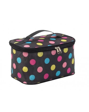 Kosmetyczka podróżna w grochy  