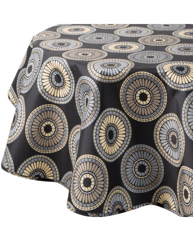 Okrągły obrus GARDEN na taras z wodoodpornej tkaniny 150RD  