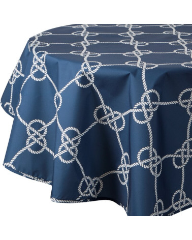 Okrągły obrus GARDEN na taras z wodoodpornej tkaniny 150RD  