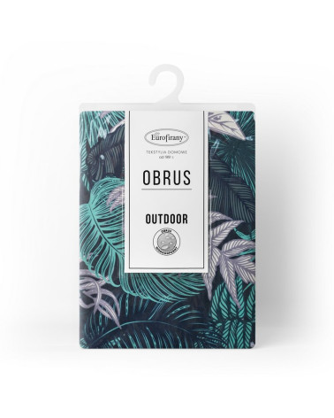 Okrągły obrus GARDEN na taras z wodoodpornej tkaniny 150RD 