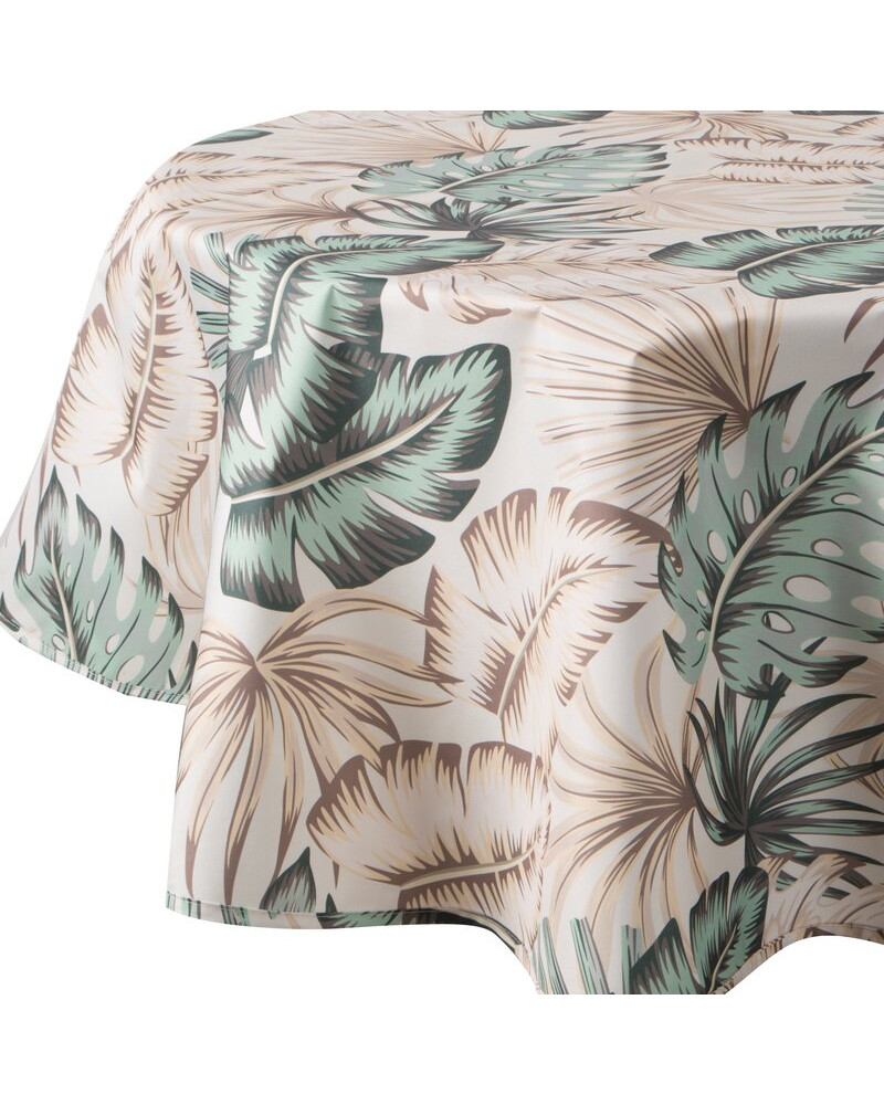 Okrągły obrus GARDEN na taras z wodoodpornej tkaniny 150RD 