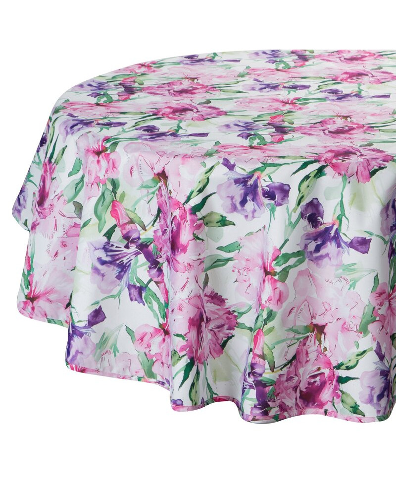 Okrągły obrus GARDEN na taras z wodoodpornej tkaniny 150RD 