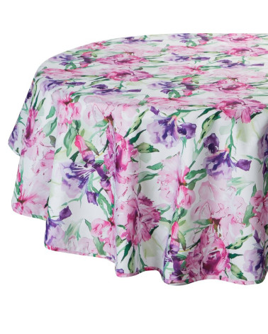 Okrągły obrus GARDEN na taras z wodoodpornej tkaniny 150RD  