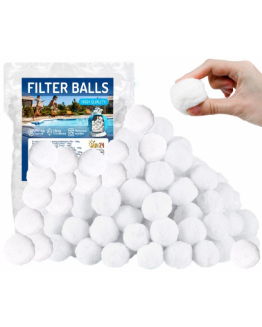 KULKI FILTRACYJNE WKŁADY DO POMPY PIASKOWEJ BASENU 700g ZASTĄPI 25kg PIASKU 