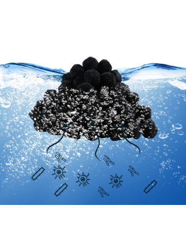 KULKI FILTRACYJNE WKŁADY DO POMPY PIASKOWEJ BASENU 700g ZASTĄPI 25kg PIASKU  