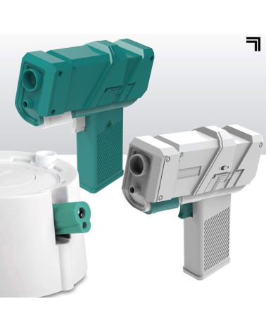 GRA ZRĘCZNOŚCIOWA PISTOLETY LASEROWE Z PROJEKTOREM UFO ZABAWKA POD CHOINKĘ  